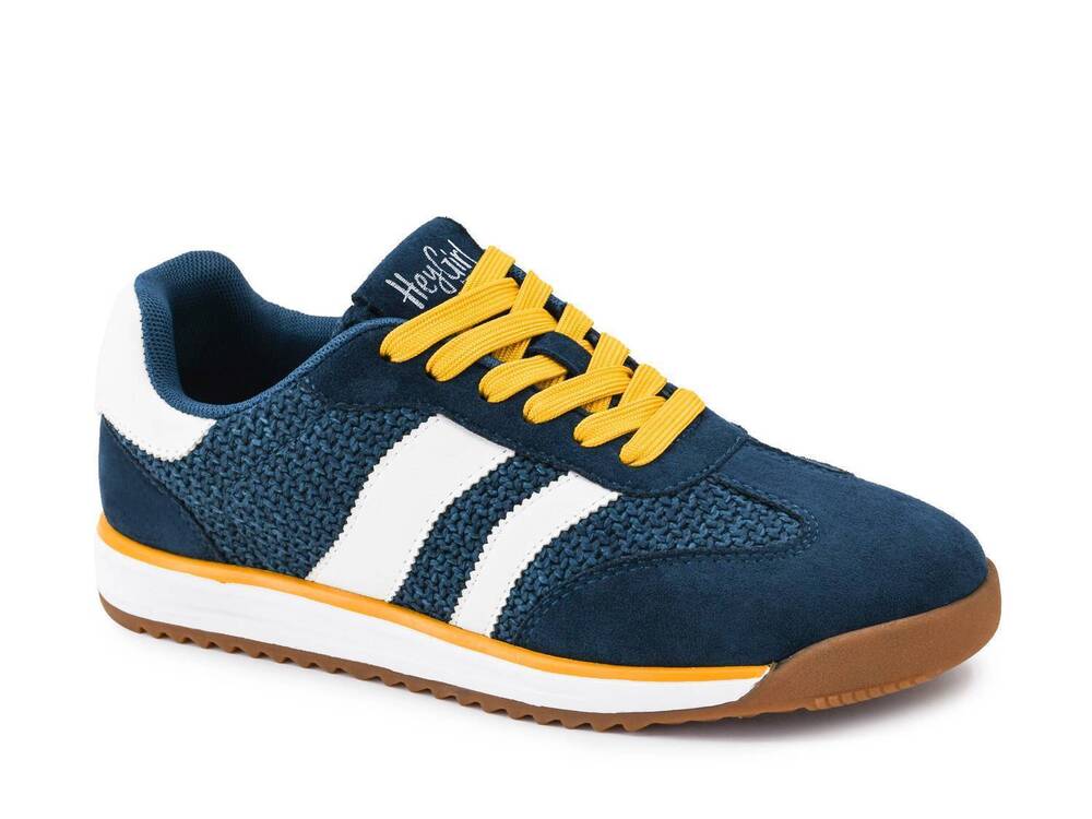 NEW CORKYS FOOTWEAR women's run it back low-top sneakers in blue
